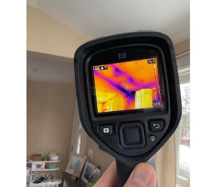 Infrared moisture detection equipment